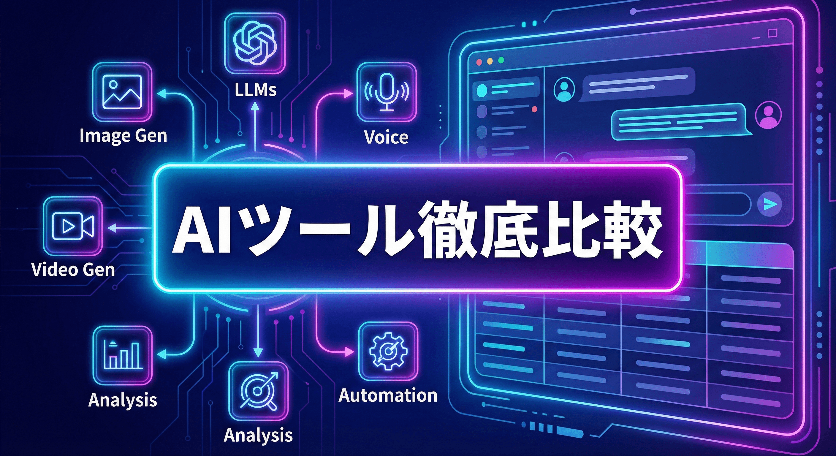 【プロが解説】文章生成AIツール徹底比較!最適な選び方と活用術