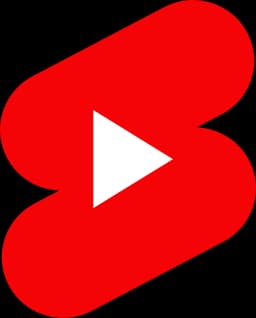 YouTube ショートのロゴ